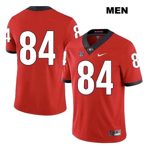 Georgia Bulldogs Men's Walter Grant #84 NCAA No Name Legend Authentic Red Nike Stitched College Football Jersey AIE4856FQ